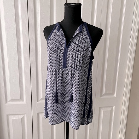 Violet+Claire Navy Blouse Medium - Picture 1 of 12